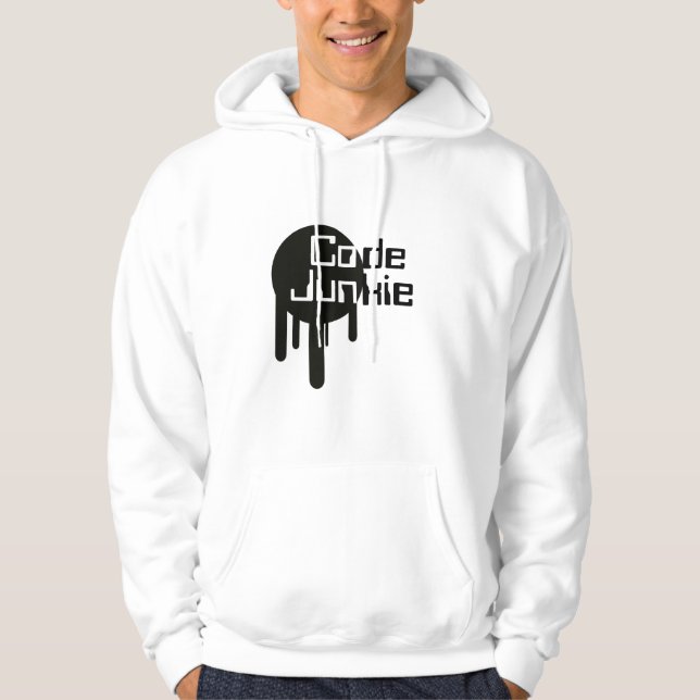 Code Junkie Hoodie (Front)