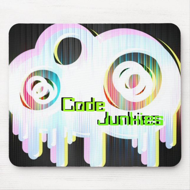 Code Junkie Mousepad (Front)