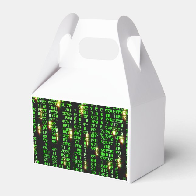 Code matrix favour box (Back Side)