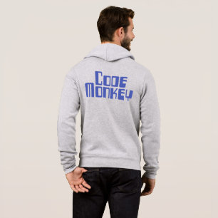 Code Monkey Hoodie (backprint)