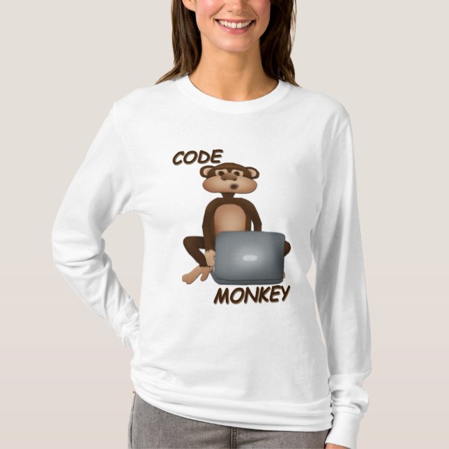 Code Monkey T-Shirt (Front)