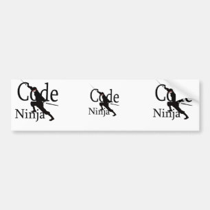 Code Ninja Bumper Sticker