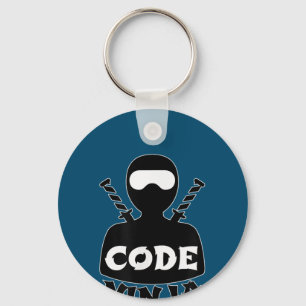 Code Ninja Computer Coding Engineer Funny Lovers Key Ring
