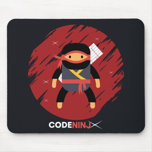Code Ninja Programmer Mouse Pad (Front)