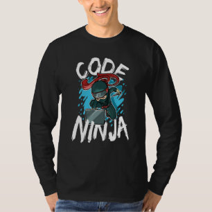 Code Ninja Programming Coder Coding Nerd Software T-Shirt