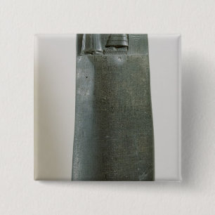 Code of Hammurabi 15 Cm Square Badge
