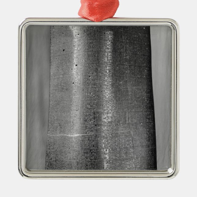 Code of Hammurabi, detail of column Metal Tree Decoration (Front)