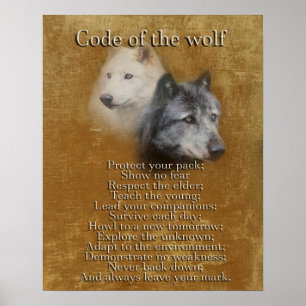 Code of the Wolf Poster