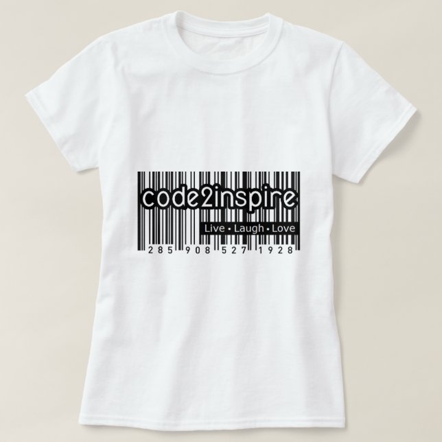 Code to Inspire T-Shirt (Design Front)