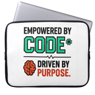 Code With Purpose Laptop Sleeve