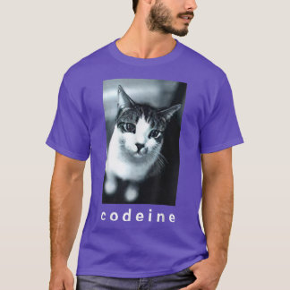 Codeine Cat Funny  T-Shirt