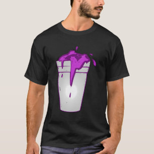 Codeine Lean Double Cup Styrofoam Purple Drank Cou T-Shirt