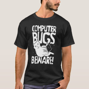 Coder Coding  Developer Software Engineer Cat Prog T-Shirt