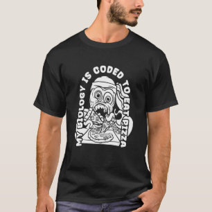 Coder Programming  Software Engineer Pizza Program T-Shirt