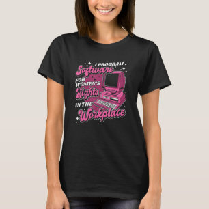 Coder Workplace Coding  Software Engineer Programm T-Shirt