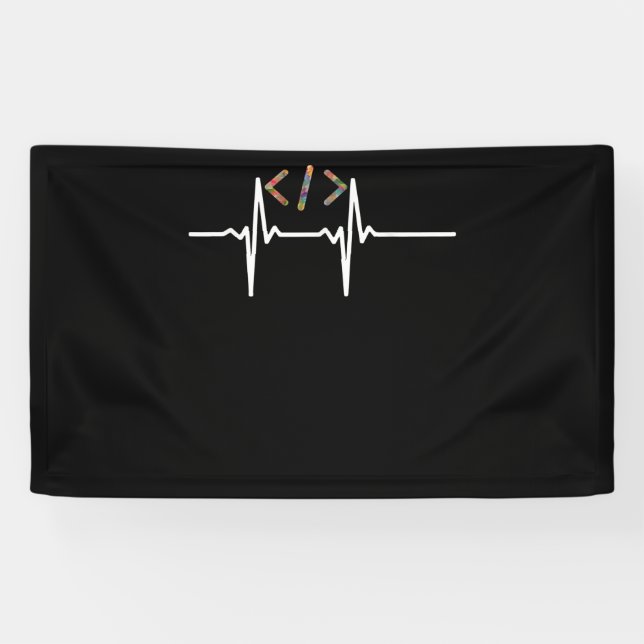 Coders Funny | Computer Software Programmer Coding Banner (Horizontal)