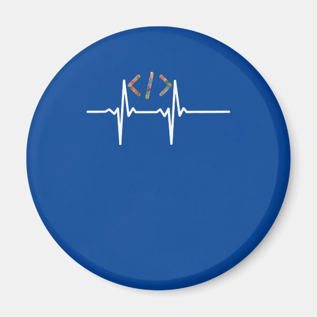 Coders Funny | Computer Software Programmer Coding Magnet (Front)