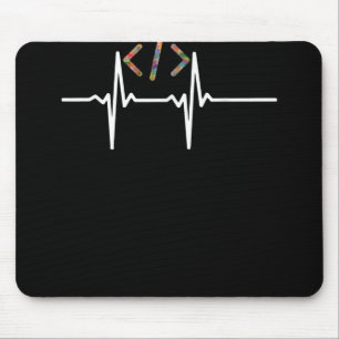Coders Funny Computer Software Programmer Coding Mouse Pad