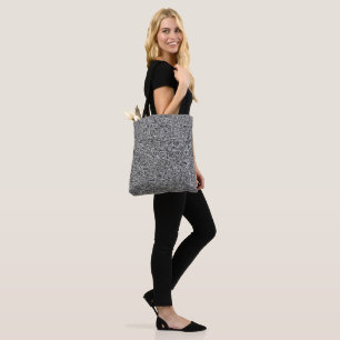 Codes Allover Tote Bag