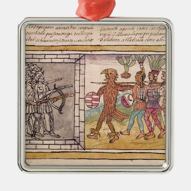 Codex Duran Metal Tree Decoration (Front)