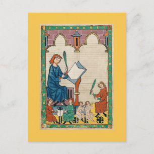Codex Manesse Postcard