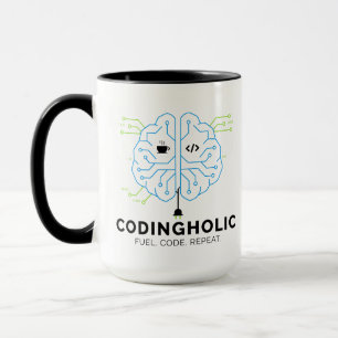 Coding Duo Mug Set for Programmers & coders