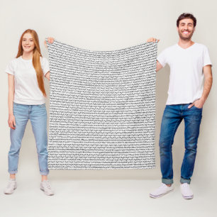 Coding Fleece Blanket