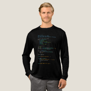 Coding Humor - Developer Logic and Tech Life Tri-Blend Shirt