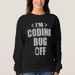 Coding Is My Cardio  Funny Programmer's Coding Ent Sweatshirt