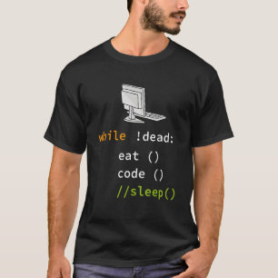 Coding Programmer Programming Software Developer 3 T-Shirt