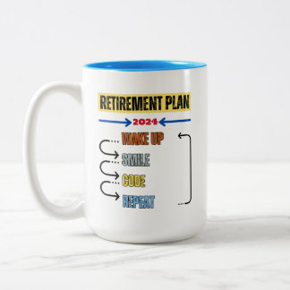 Coding - Retirement Plan 2024 Mug
