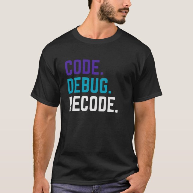 Coding & Software Development Tee (Front)