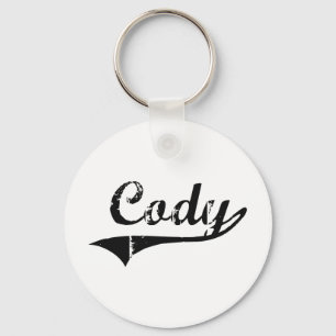 Cody Classic Style Name Key Ring