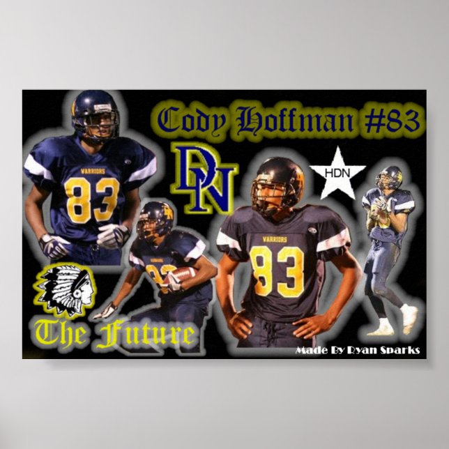 Cody Hoffman Poster (Front)
