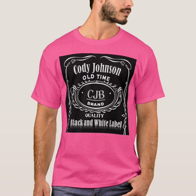 Cody Johnson - Black And White Label Album 2011 T-Shirt (Front)