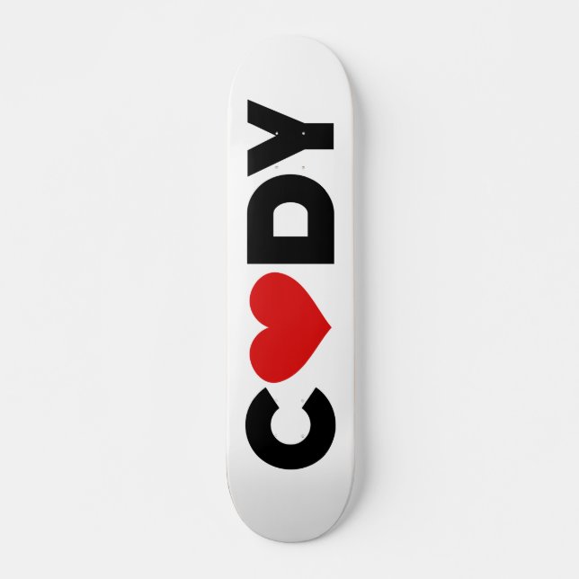 Cody Love Skateboard (Front)