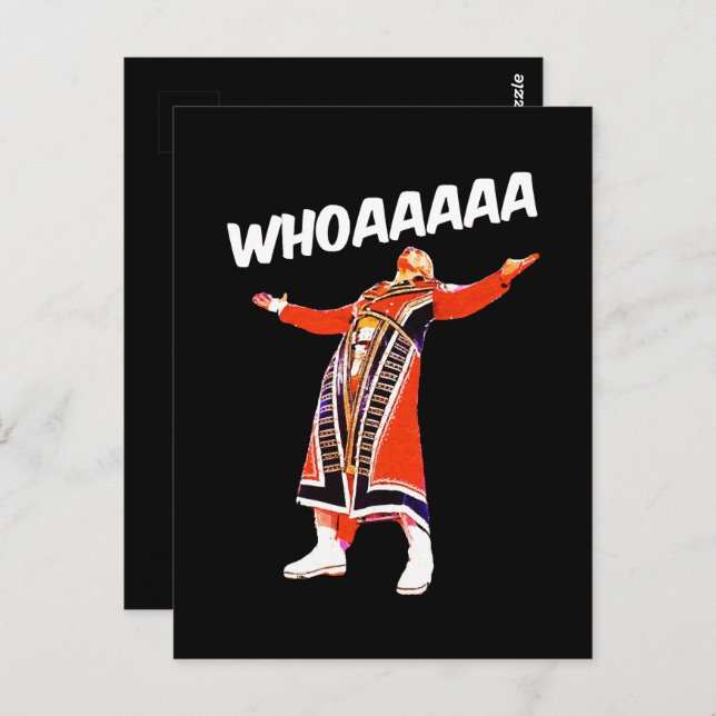 Cody whoaaa postcard (Front/Back)