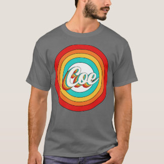 Coe Name Shirt Vintage Coe Circle