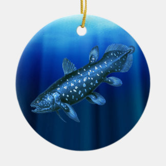 Coelacanth Ceramic Tree Decoration
