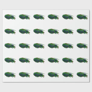 Coelacanth Fossil replica Wrapping Paper
