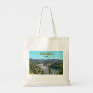 Coeur d’Alene Idaho Souvenir Tote Bag