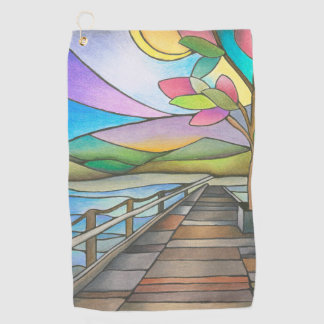 Coeur d'Alene golf towel