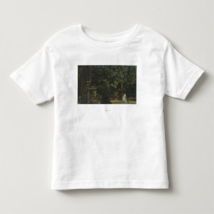 Coeur d'Alene, ID - View of City Park Toddler T-Shirt