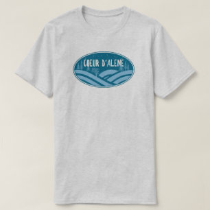 Coeur d'Alene Idaho Outdoors T-Shirt