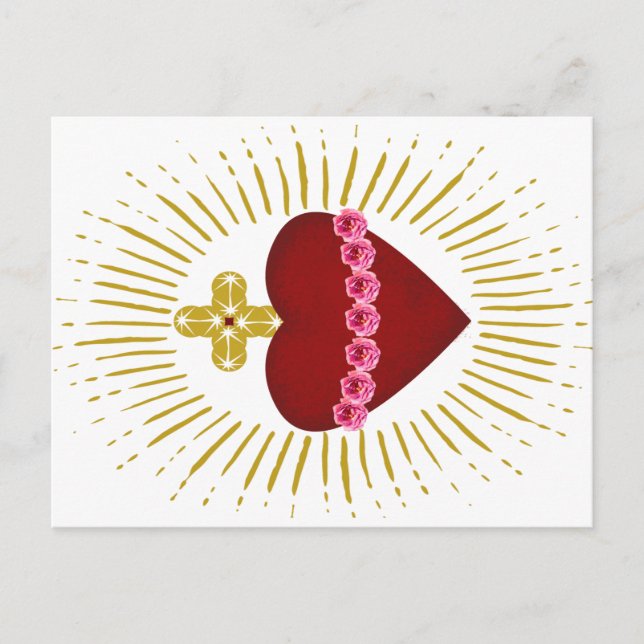 Coeur de Marie Postcard (Front)