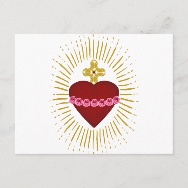 Coeur de Marie Postcard (Front)