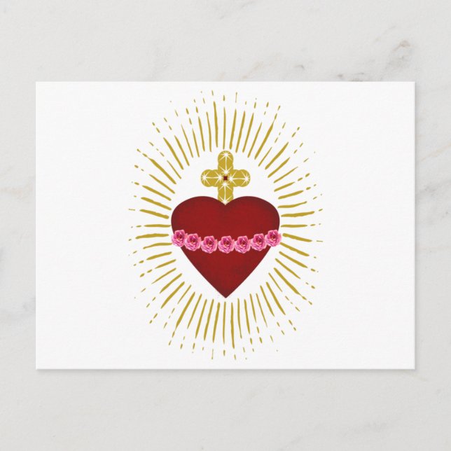 Coeur de Marie Postcard (Front)