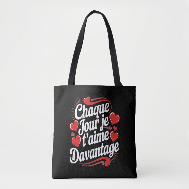 Cœurs Battants Tote Bag (Front)