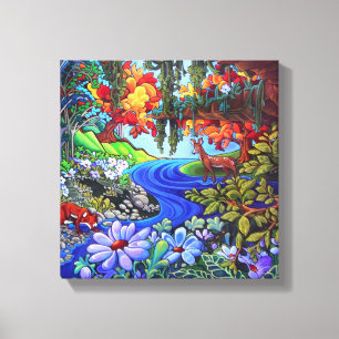 Coexist  canvas print