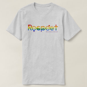Coexist with Respect Gay Pride T-Shirt